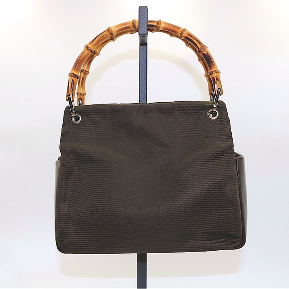 Gucci Handbags - Gucci Bamboo Handle Handbag